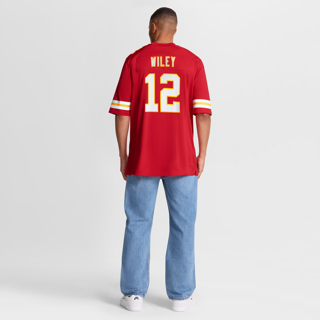 Jared Wiley Kansas City Chiefs Game Jersey - Red