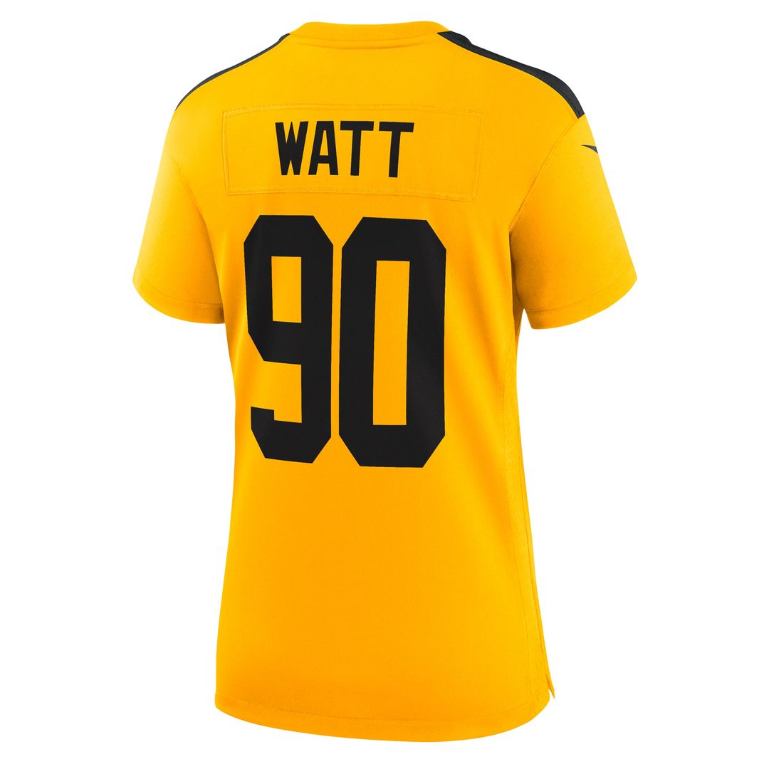 T.J. Watt Pittsburgh Steelers Women's Game Jersey - Black