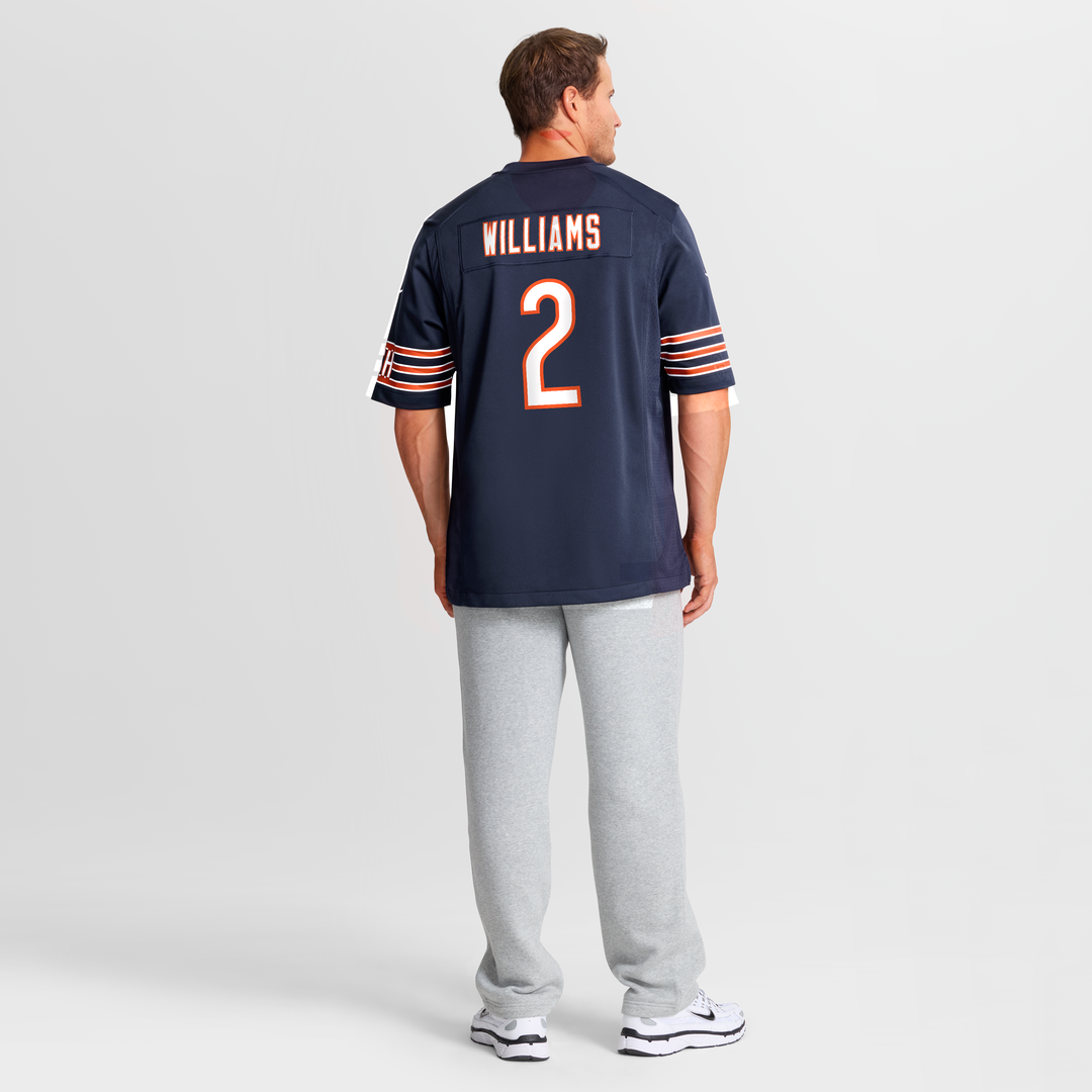 Caleb Williams Chicago Bears Alternate Player Game Jersey - Orange