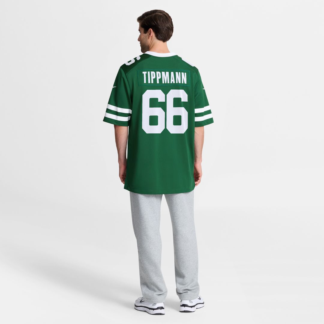 Joe Tippmann New York Jets Team Game Jersey - Legacy Green