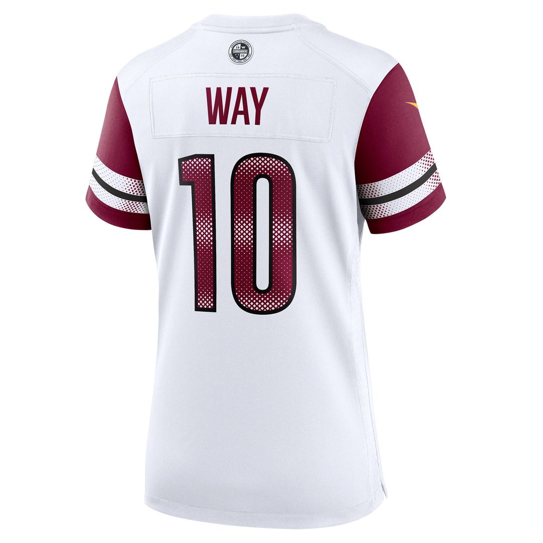 Tress Way Washington Commanders Women's Team Game Jersey - Burgundy