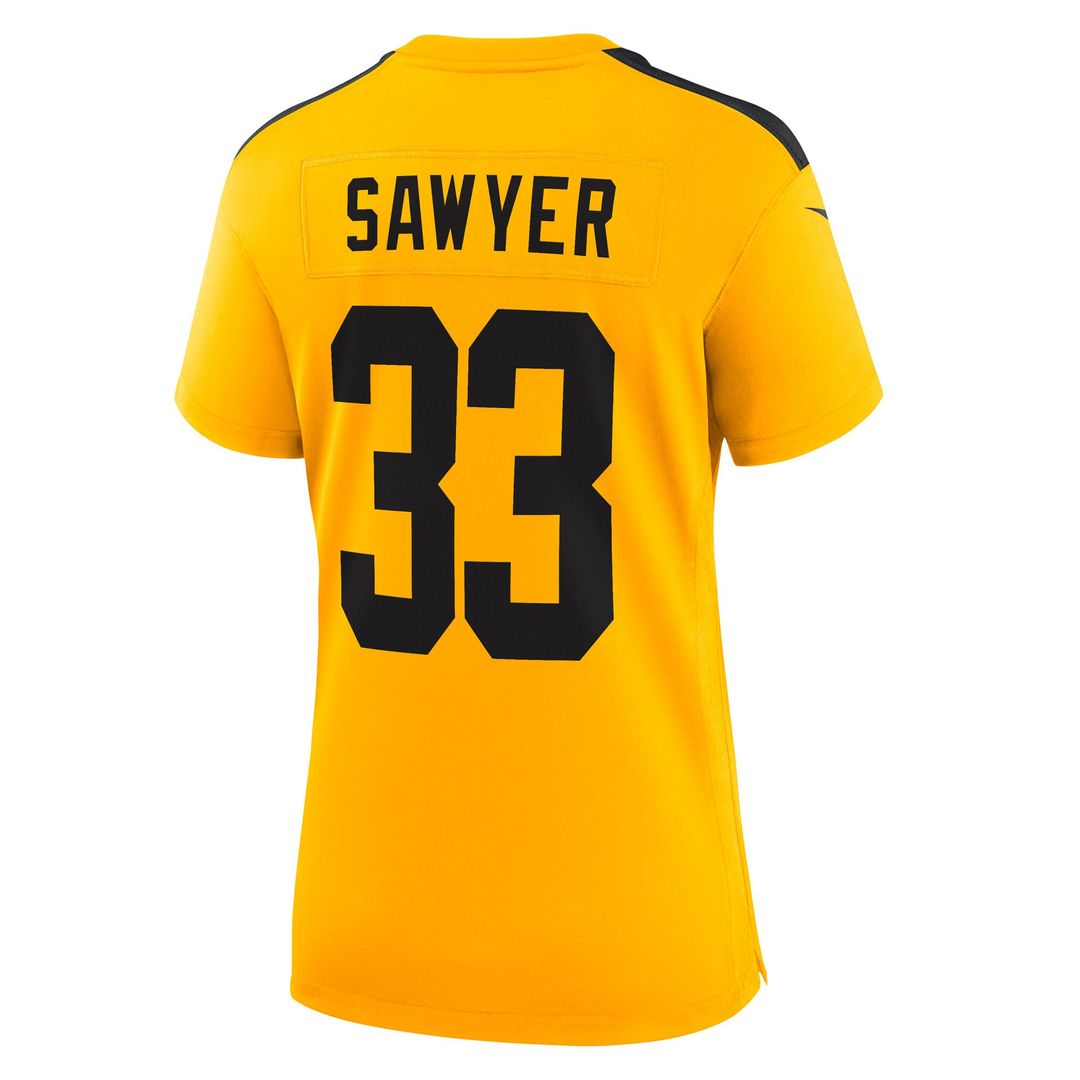 Jack Sawyer Pittsburgh Steelers Women's Team Game Jersey - Black