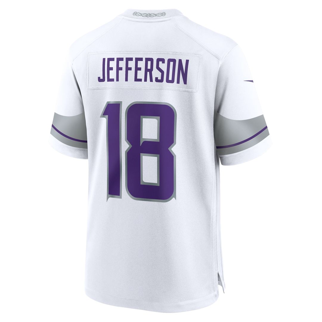 Justin Jefferson Minnesota Vikings Classic Player Game Jersey - Purple
