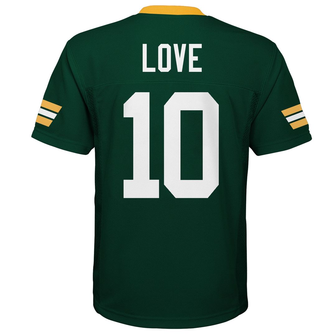 Love Green Bay Packers Outerstuff Preschool Replica Player Jersey - Green
