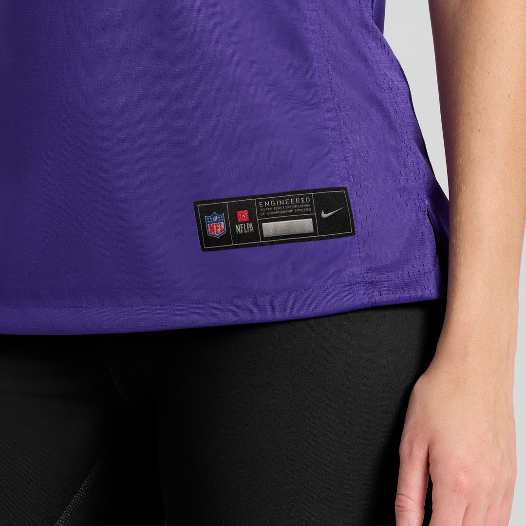 Kene Nwangwu Minnesota Vikings Women's Game Jersey - Purple