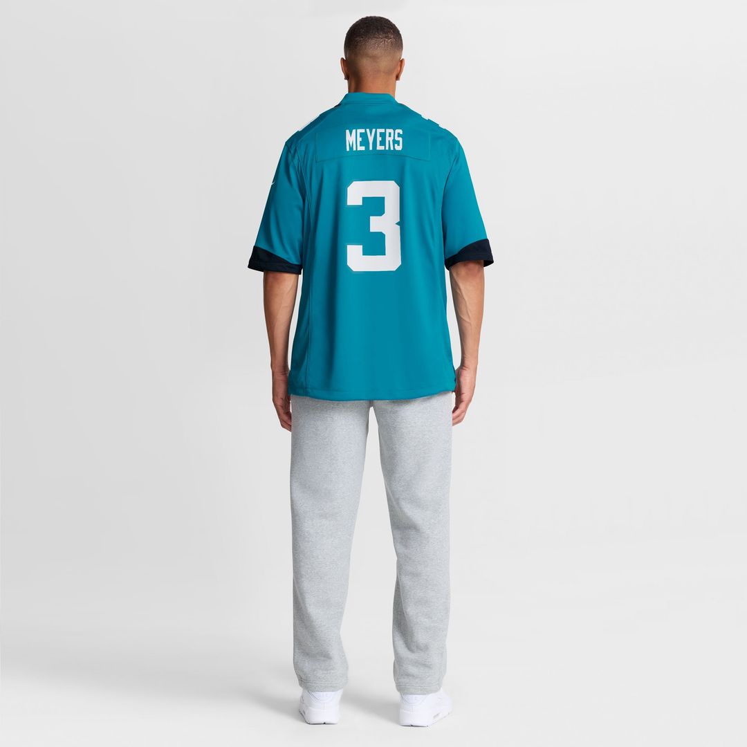 Jakobi Meyers Jacksonville Jaguars Alternate Game Jersey - Black