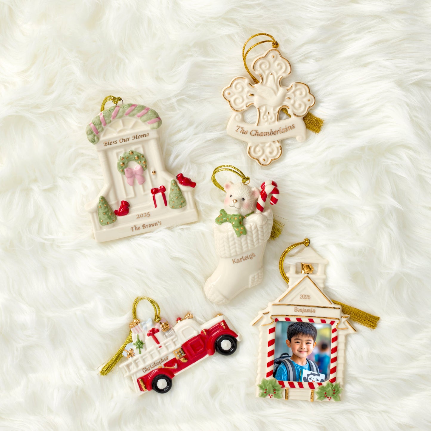 Personalized School Time Memories Ornament