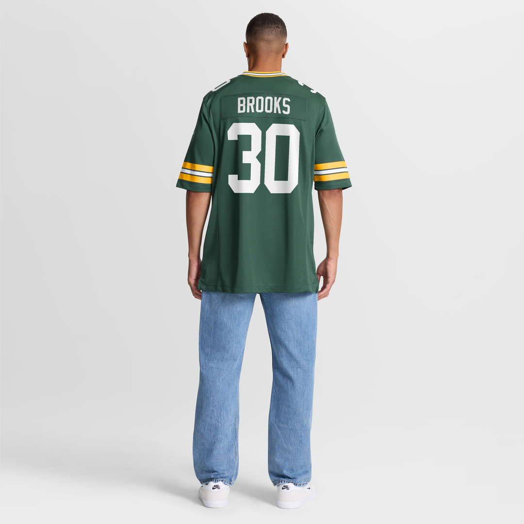 Chris Brooks Green Bay Packers Team Game Jersey - Green
