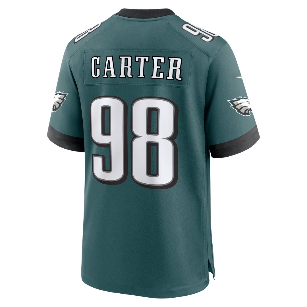 Jalen Carter Philadelphia Eagles Alternate Game Player Jersey - Black