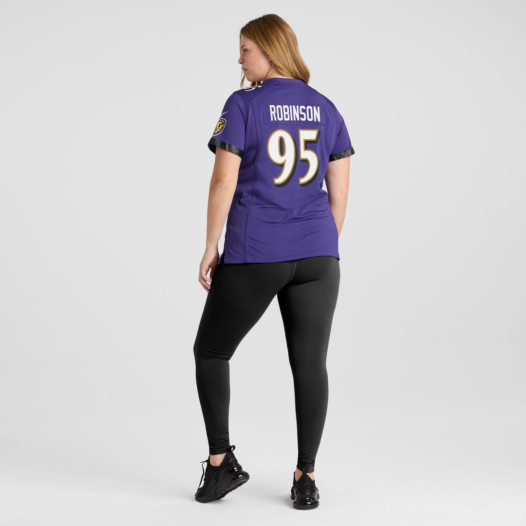 Tavius Robinson Baltimore Ravens Women's Game Jersey - Purple