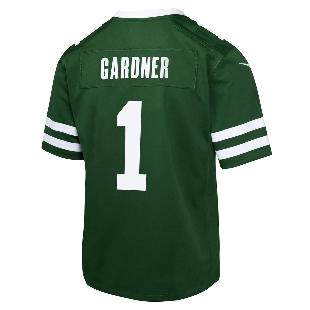 Ahmad Sauce Gardner New York Jets Youth Game Jersey - Black