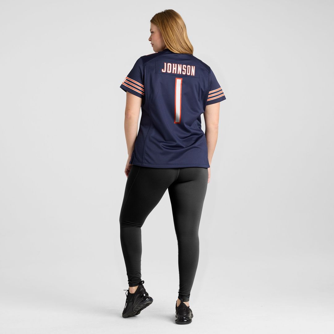 Jaylon Johnson Chicago Bears Women's Game Jersey - Navy