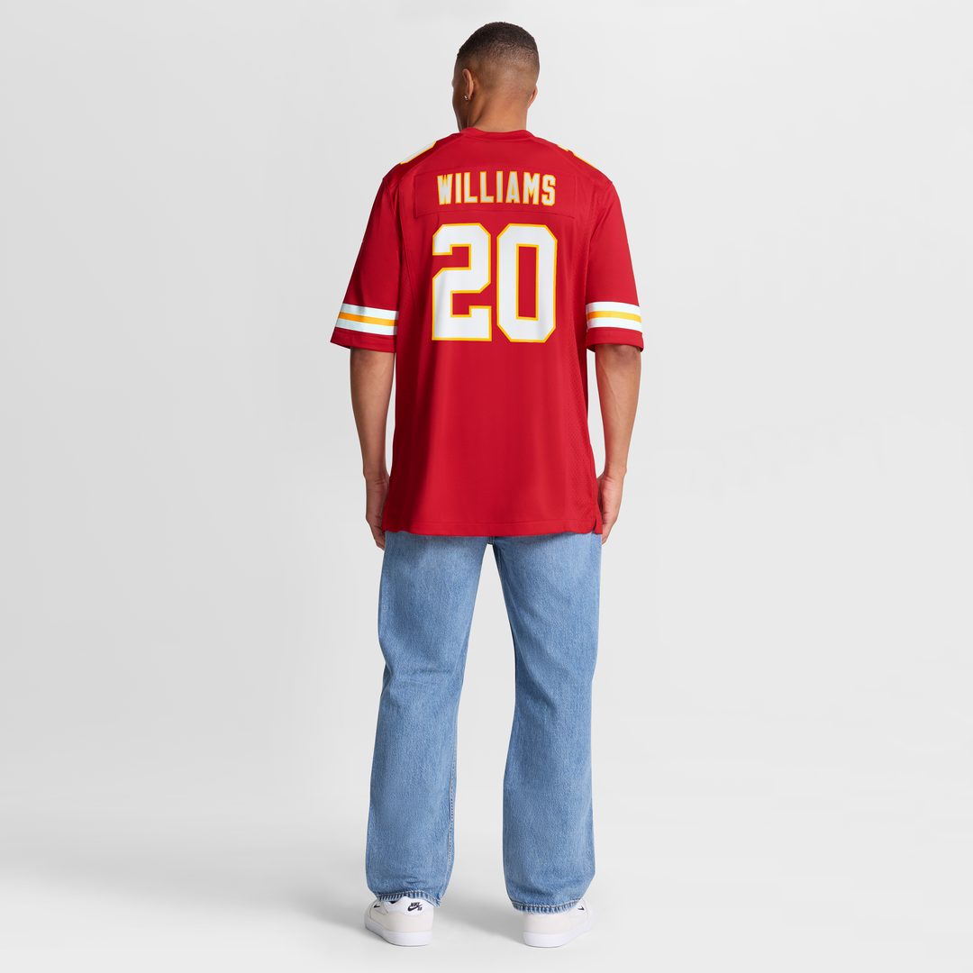 Nohl Williams Kansas City Chiefs Team Game Jersey - Red