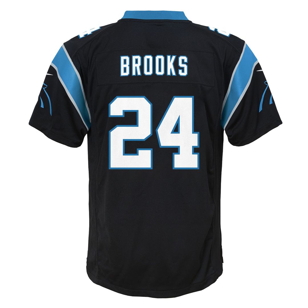 Jonathon Brooks Carolina Panthers Youth Game Jersey - Blue