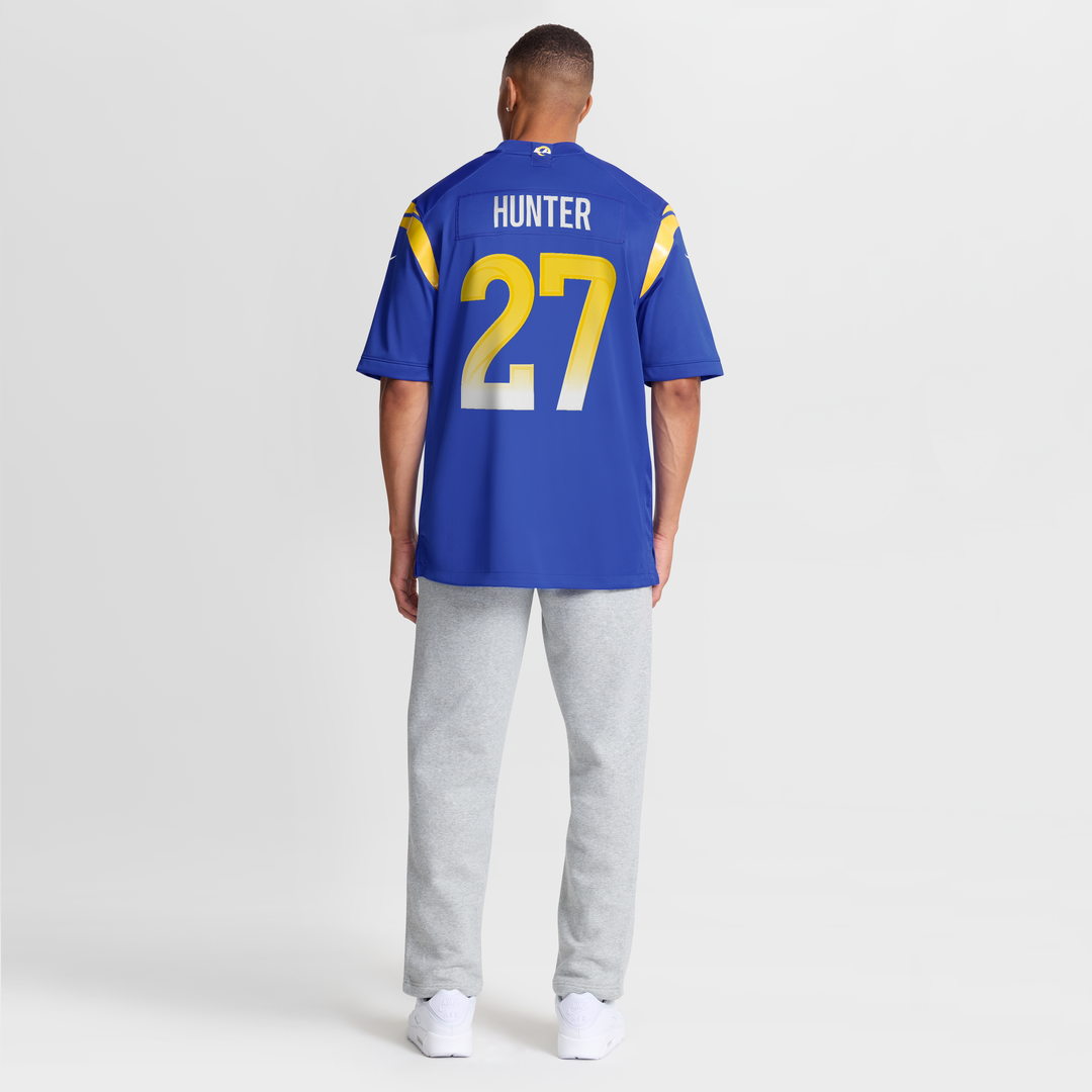 Jarquez Hunter Los Angeles Rams Team Game Jersey - Royal