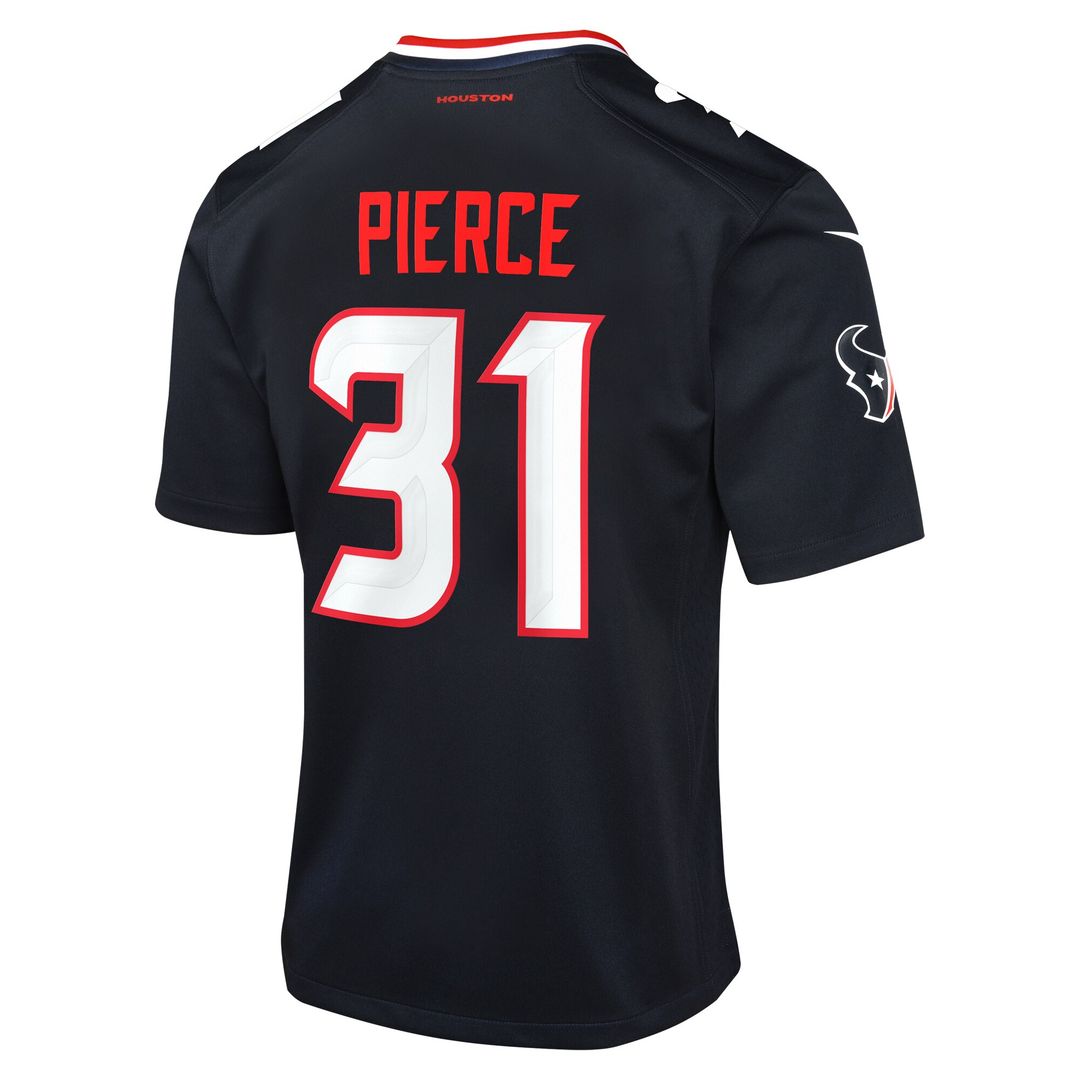 Dameon Pierce Houston Texans Youth Game Jersey - Red