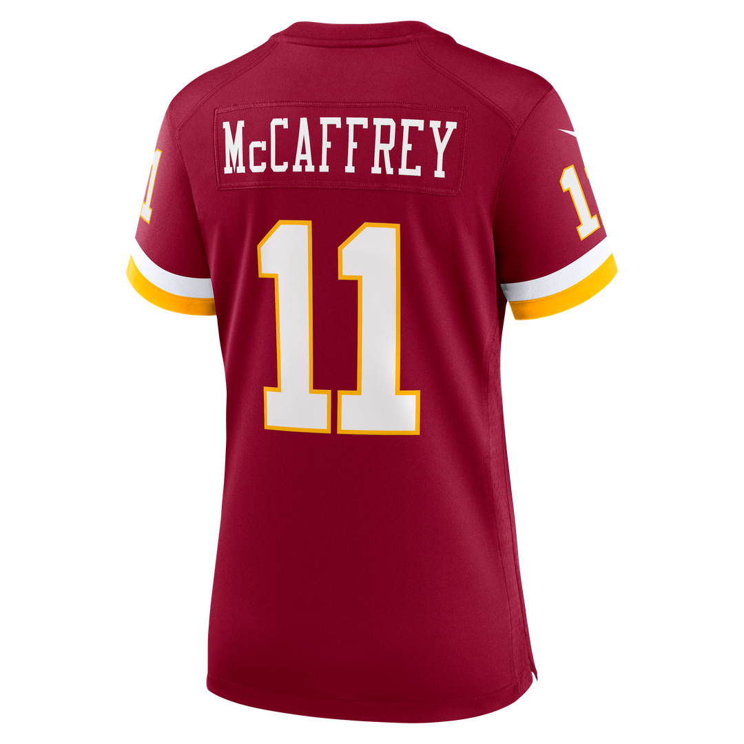 Luke McCaffrey Washington Commanders Women's Game Super Bowl Era Jersey - White