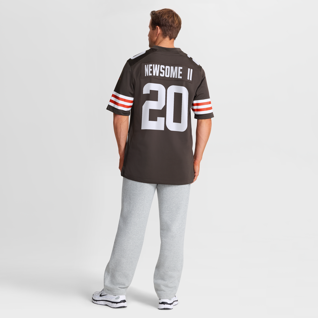 Greg Newsome II Cleveland Browns Game Jersey - Brown