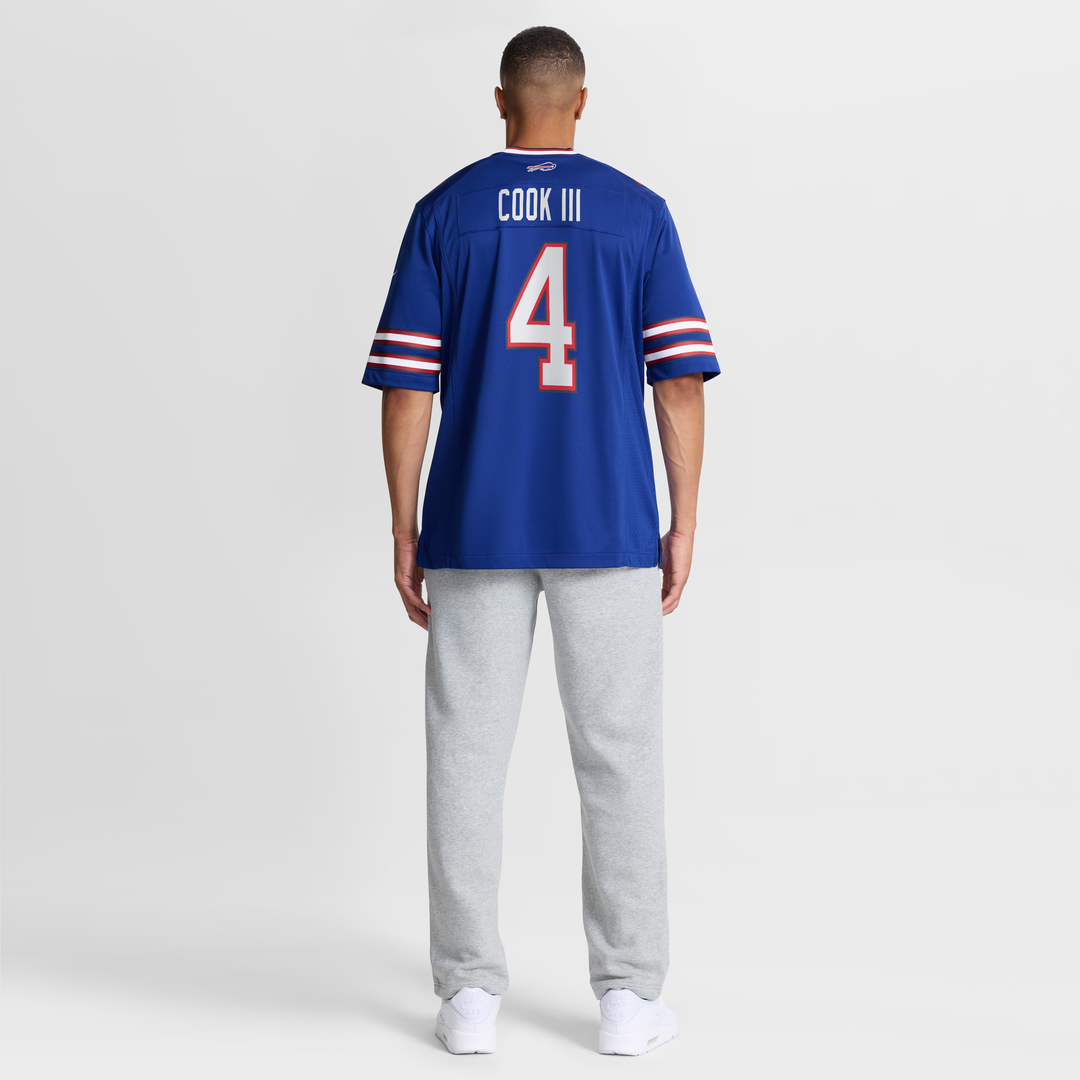 James Cook III Buffalo Bills Team Game Jersey - Royal