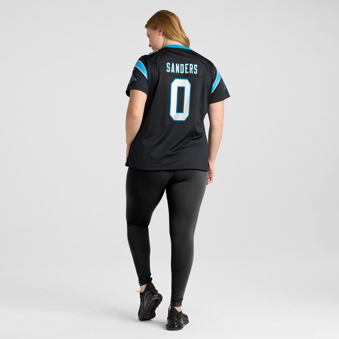 Ja'Tavion Sanders Carolina Panthers Women's Game Jersey - Black