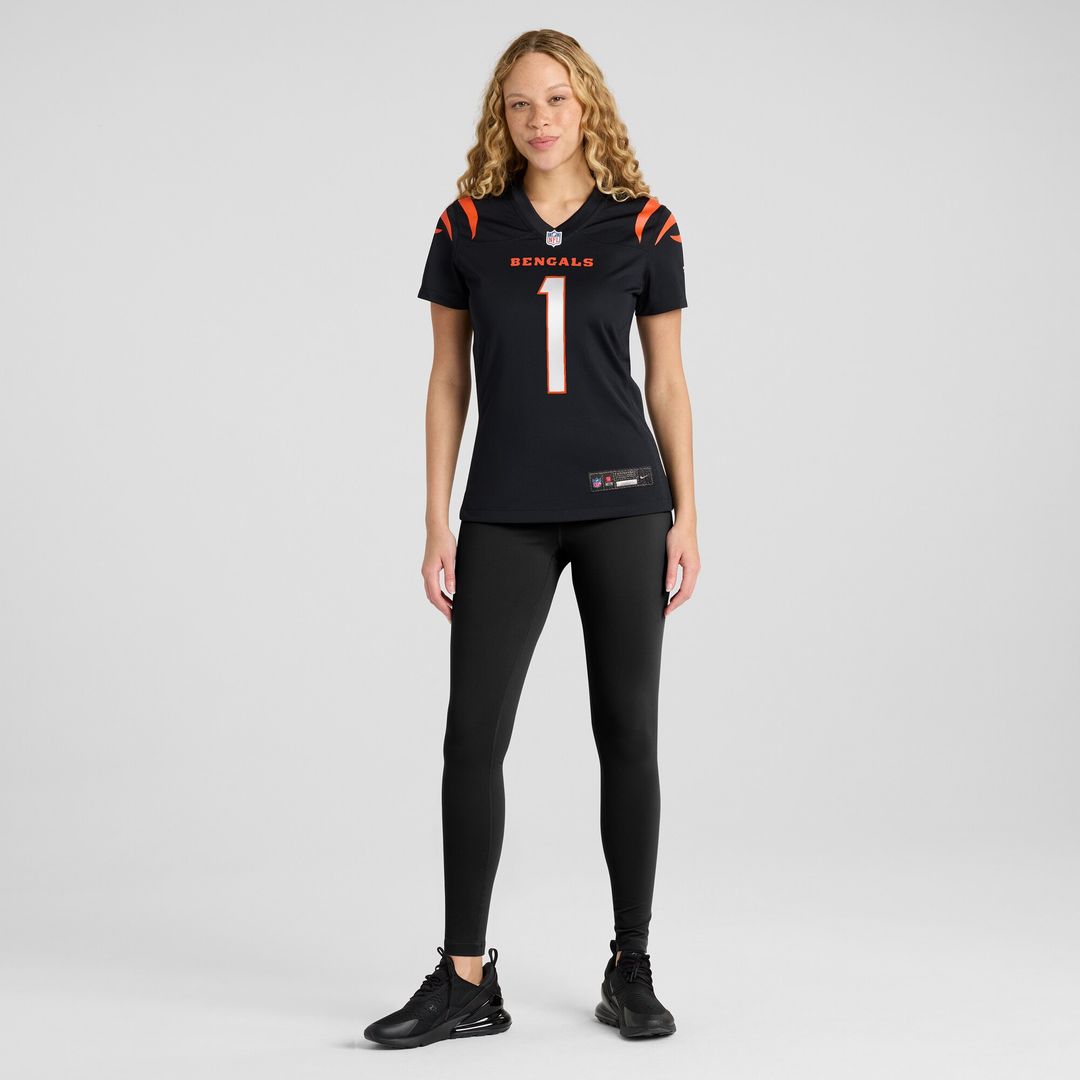 Ja'Marr Chase Cincinnati Bengals Women's Game Jersey - Black