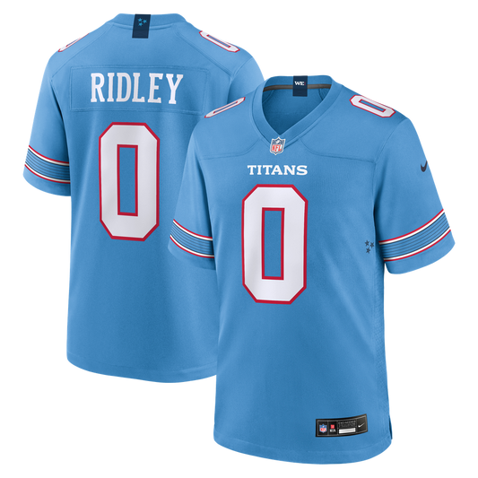 Calvin Ridley Tennessee Titans Game Jersey - Light Blue