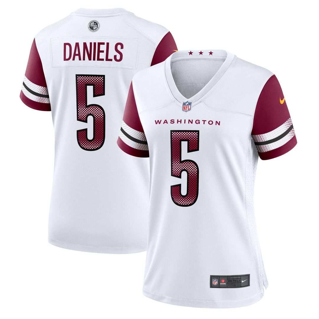 Jayden Daniels Washington Commanders Women's Player Game Jersey - Burgundy