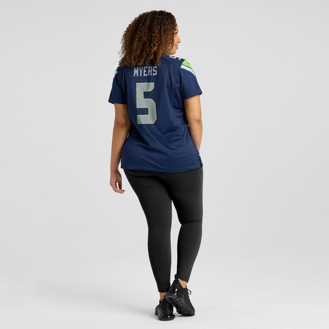 Jason Myers Seattle Seahawks Women's Team Game Jersey - College Navy