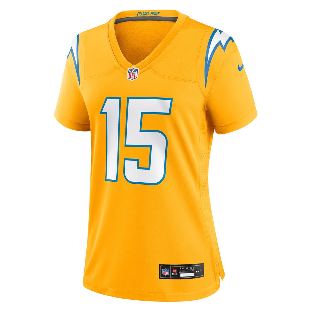 Ladd McConkey Los Angeles Chargers Women's Alternate Super Chargers Game Jersey - Navy