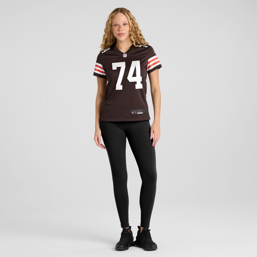 Elgton Jenkins Cleveland Browns Women's Team Game Jersey - Brown