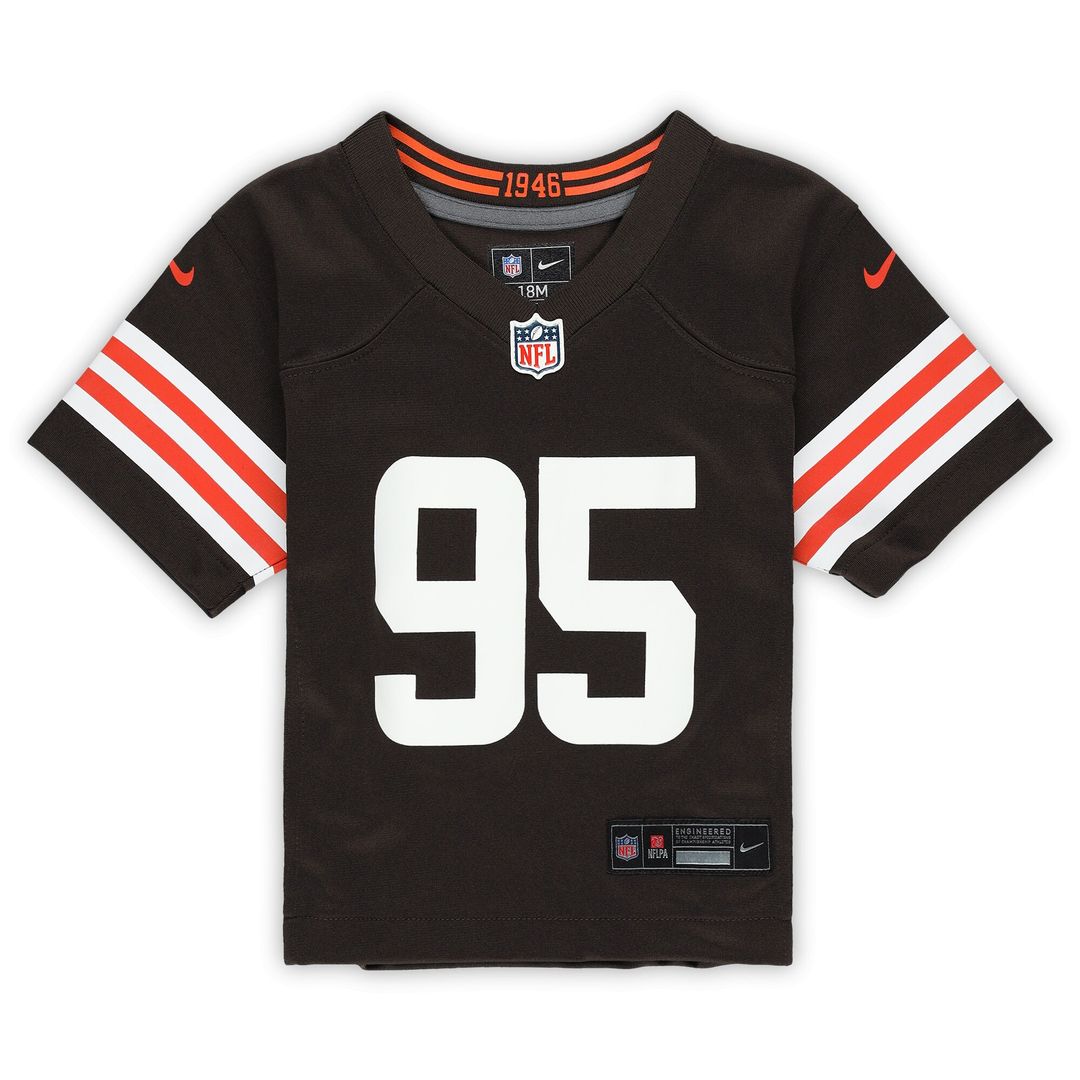 Myles Garrett Cleveland Browns Infant Team Player Game Jersey - Brown