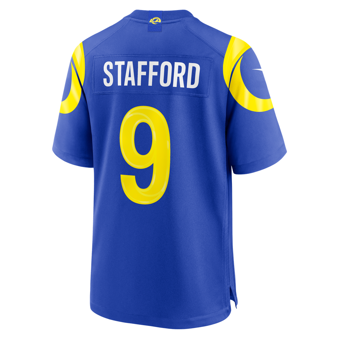 Matthew Stafford Los Angeles Rams White Game Player Jersey - White