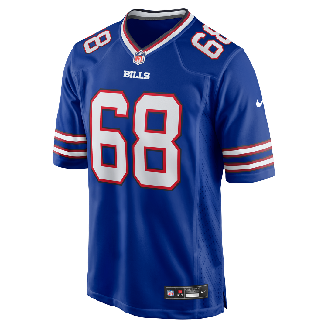 Garrett McGhin Buffalo Bills Team Game Jersey - Royal