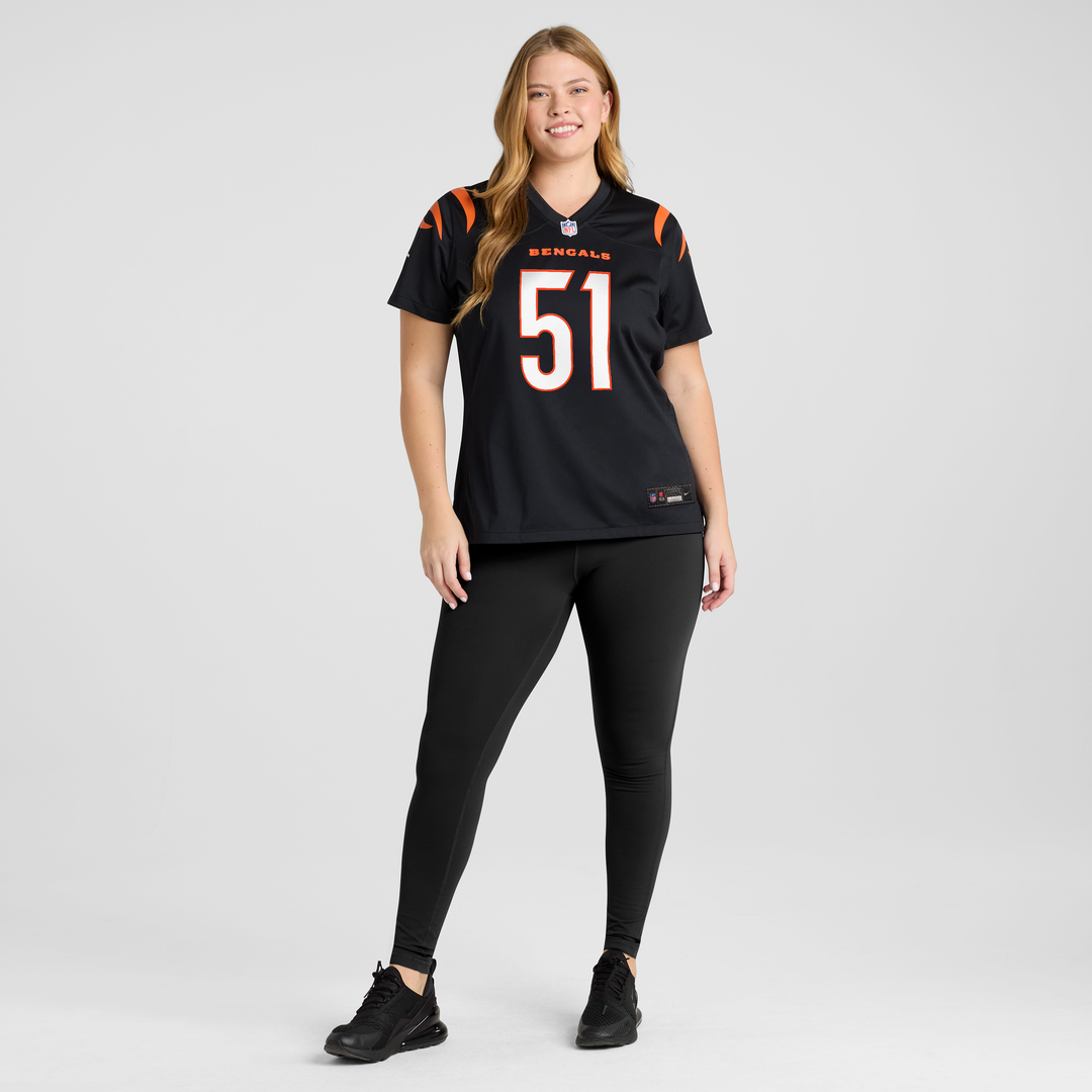 Isaiah Foskey Cincinnati Bengals Women's Team Game Jersey - Black