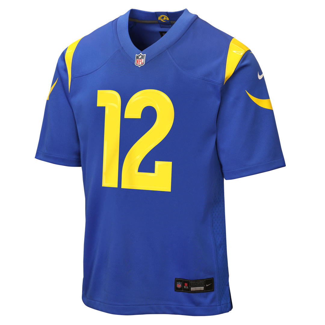 Puka Nacua Los Angeles Rams Youth Game Jersey - Royal