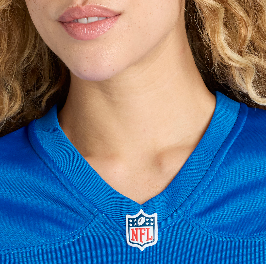 Isiah Pacheco Detroit Lions Women's Team Game Jersey - Blue