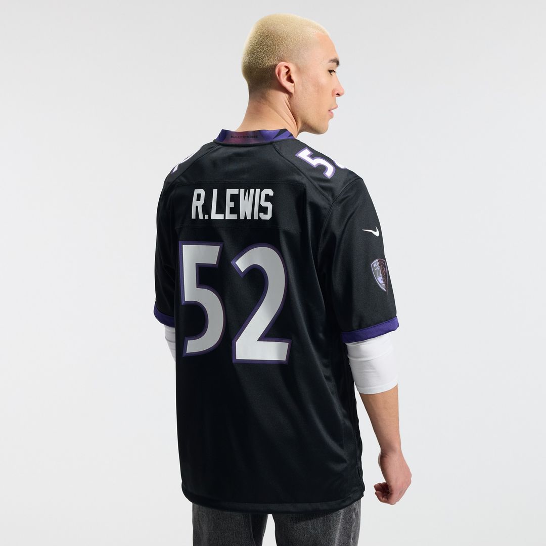 Ray Lewis Baltimore Ravens Alternate Retired Player Game Jersey - Black