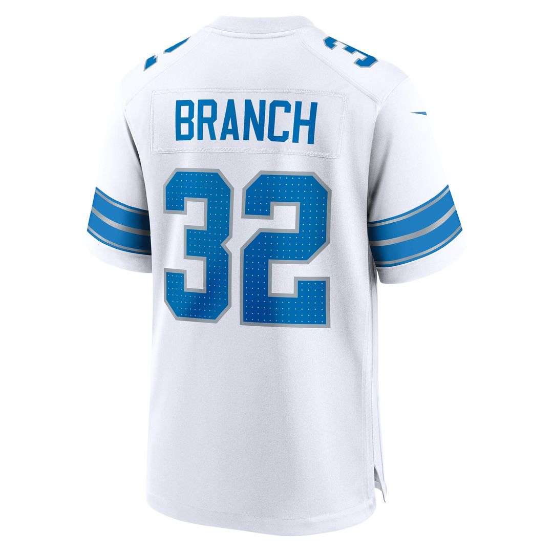 Brian Branch Detroit Lions Alternate Game Jersey - Black