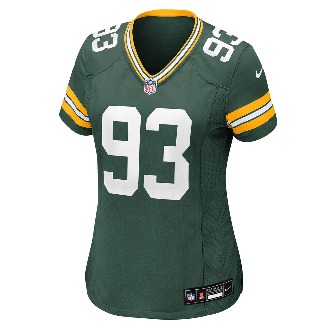 Nazir Stackhouse Green Bay Packers Women's Team Game Jersey - Green