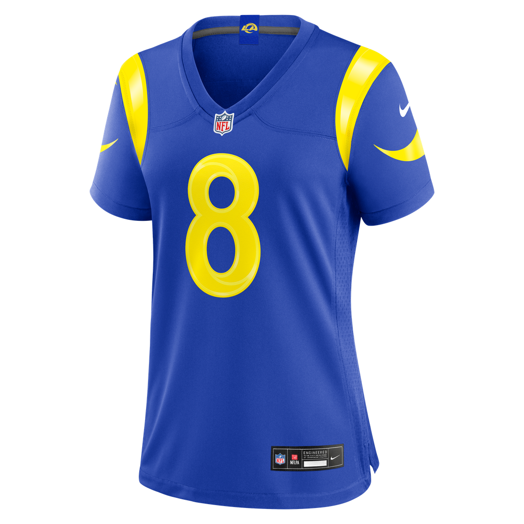 Jared Verse Los Angeles Rams Women's Game Jersey - Royal