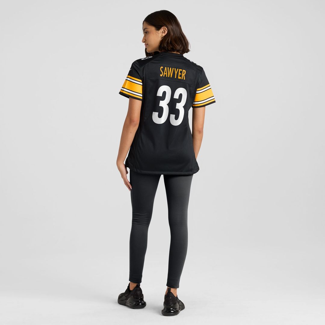 Jack Sawyer Pittsburgh Steelers Women's Team Game Jersey - Black