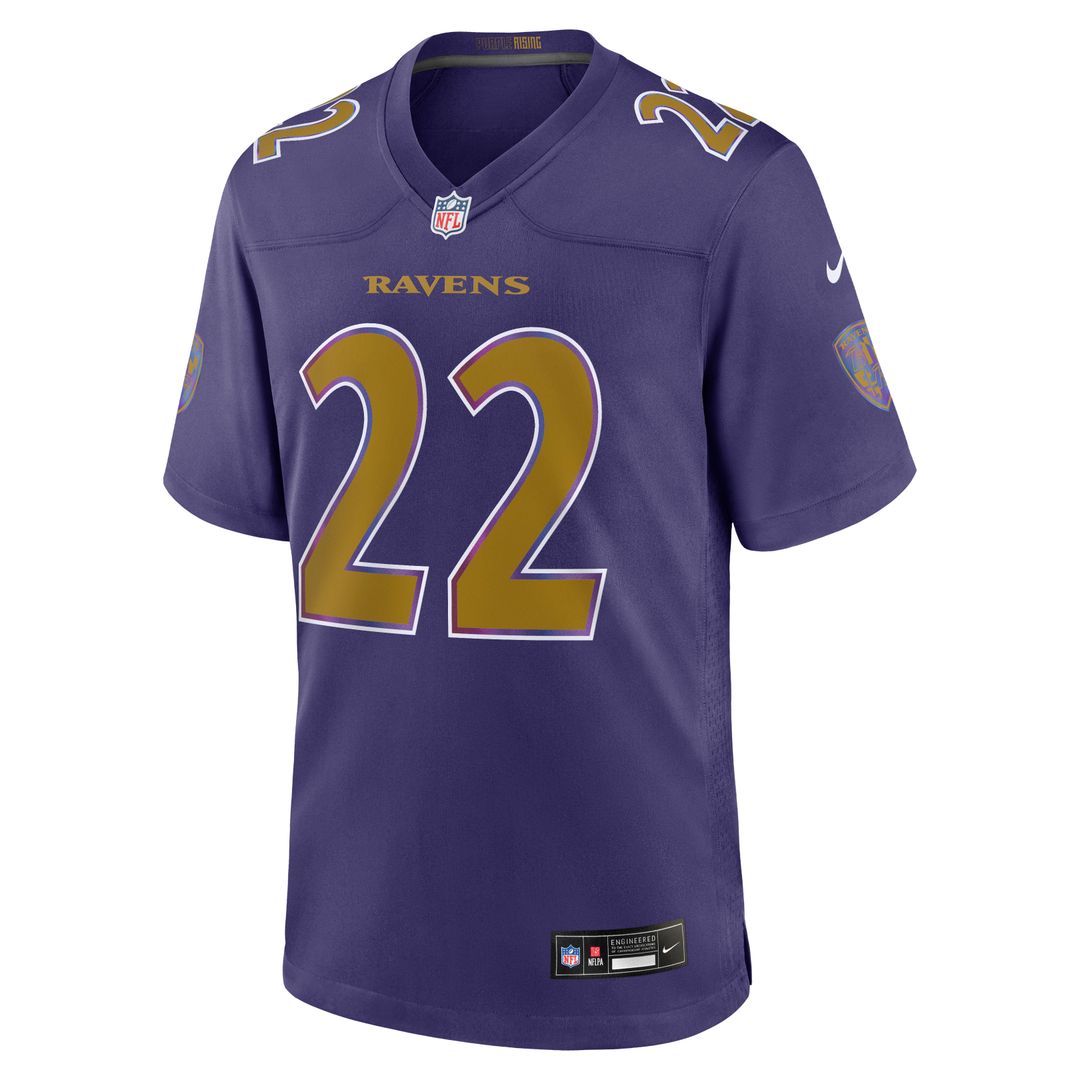 Derrick Henry Baltimore Ravens Alternate Game Jersey - Black