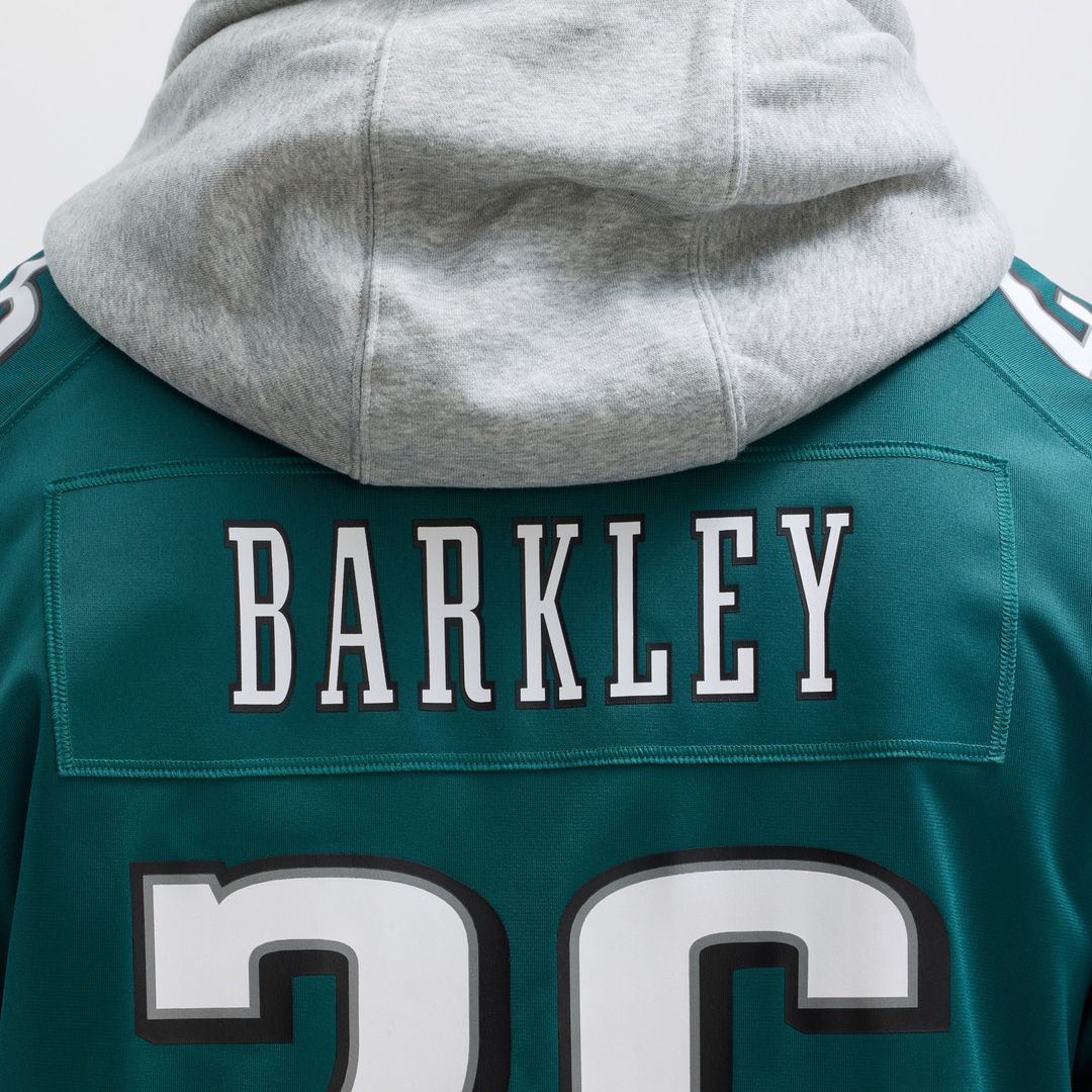 Saquon Barkley Philadelphia Eagles Alternate Game Jersey - Black