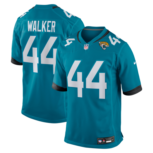 Travon Walker Jacksonville Jaguars Player Game Jersey - Teal