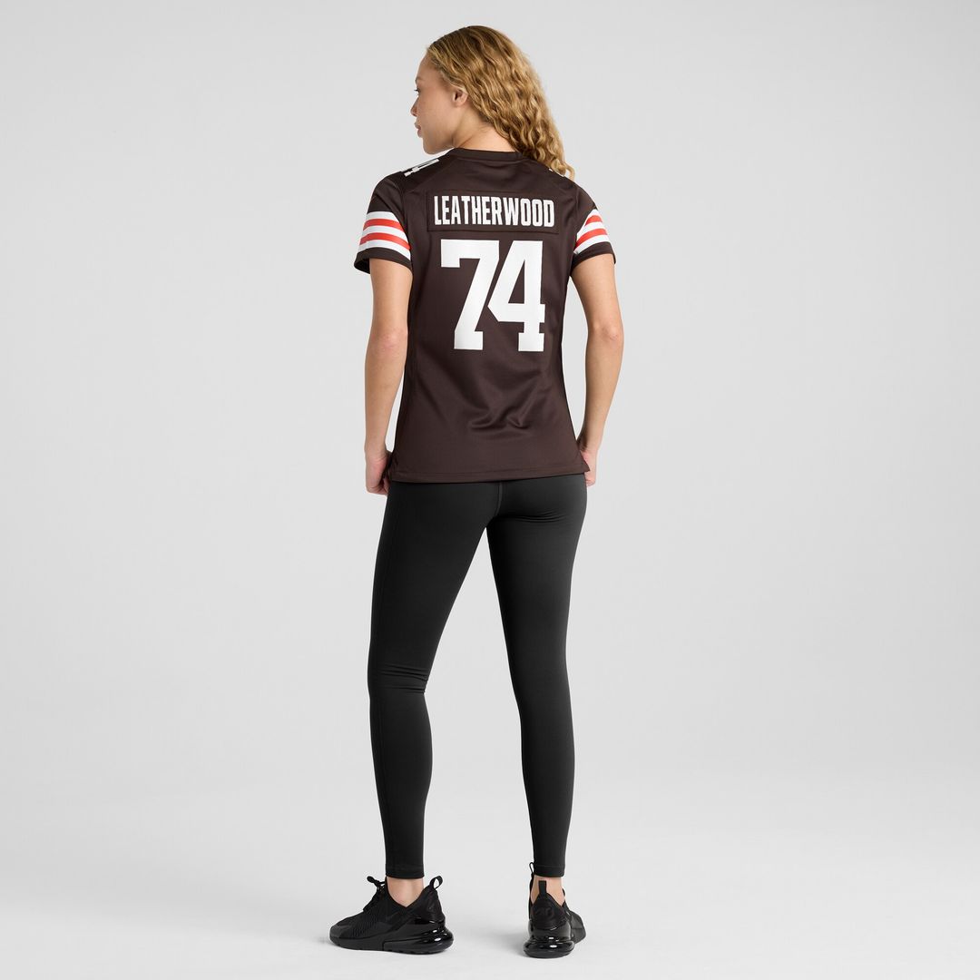 Alex Leatherwood Cleveland Browns Women's Team Game Jersey - Brown