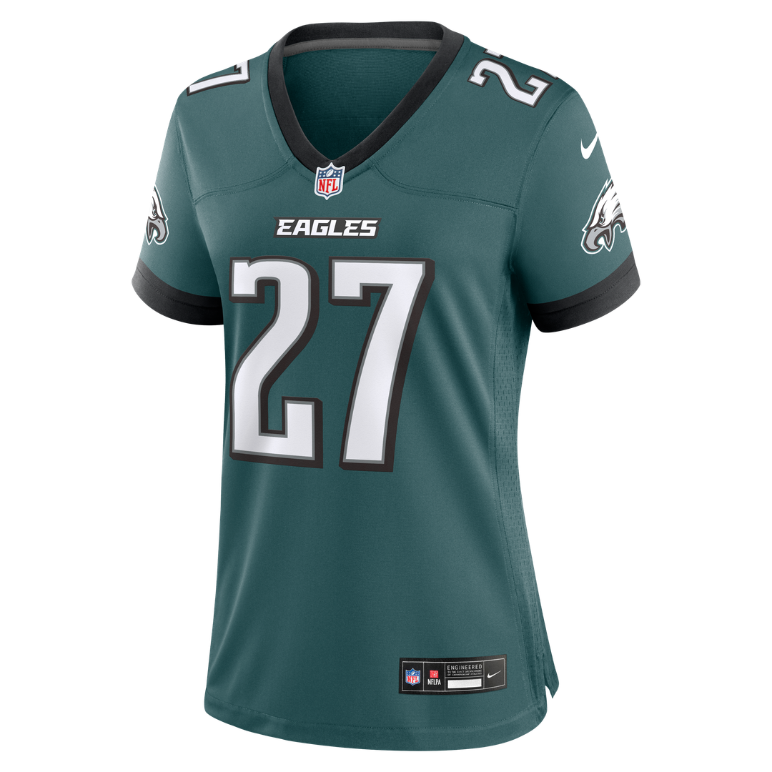 Quinyon Mitchell Philadelphia Eagles Women's Team Game Jersey - Midnight Green