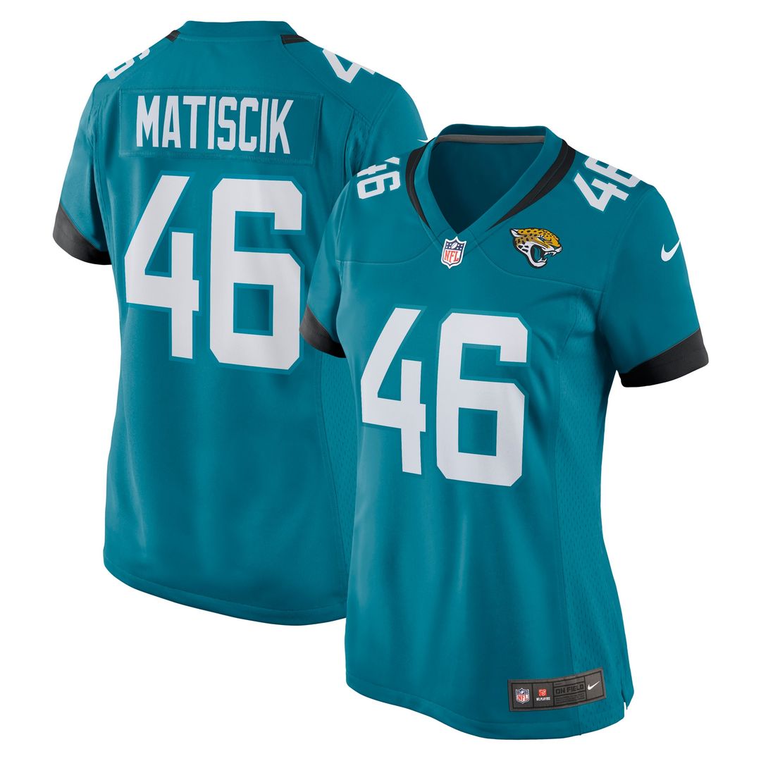 Ross Matiscik Jacksonville Jaguars Women's Game Jersey - Black