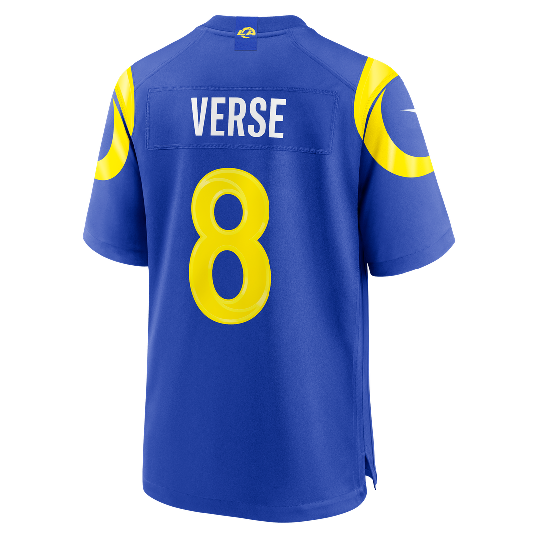 Jared Verse Los Angeles Rams Team Game Player Jersey - Royal
