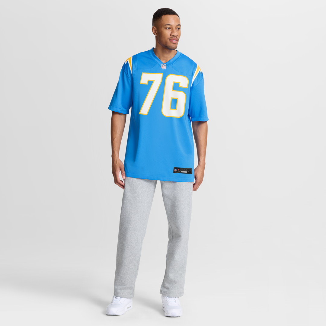 Joe Alt Los Angeles Chargers Alternate Super Chargers Game Player Jersey - Navy