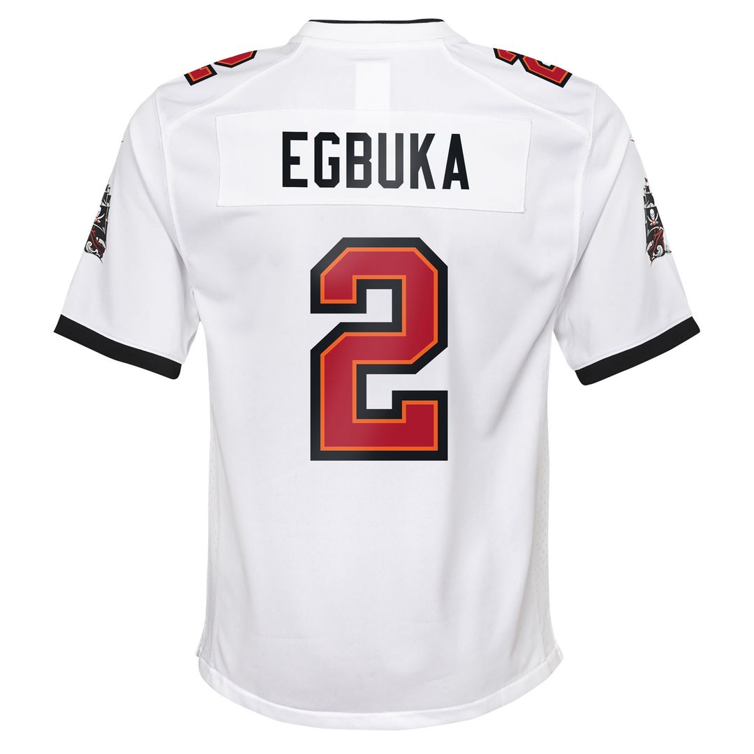 Emeka Egbuka Tampa Bay Buccaneers Youth Team Game Jersey - Red